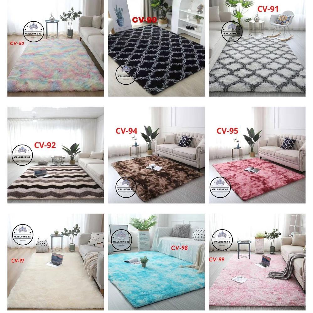 KARPET BULU VELVET MOTIF