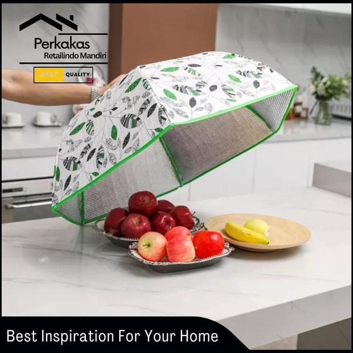 Tudung Saji Lipat Tudung Saji Payung Kualitas Premium Ukuran Besar