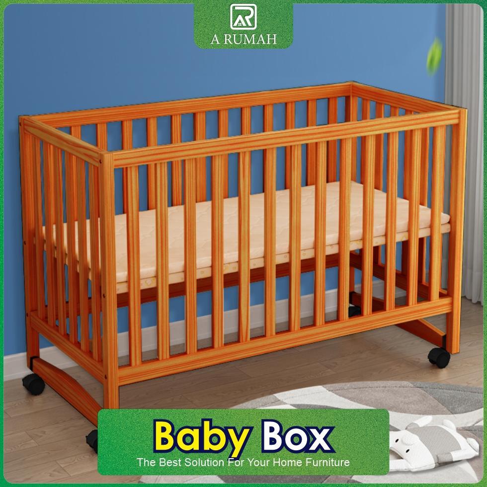 box bayi / tempat tidur bayi / tempat tidur anak / ranjang bayi /  baby box kayu