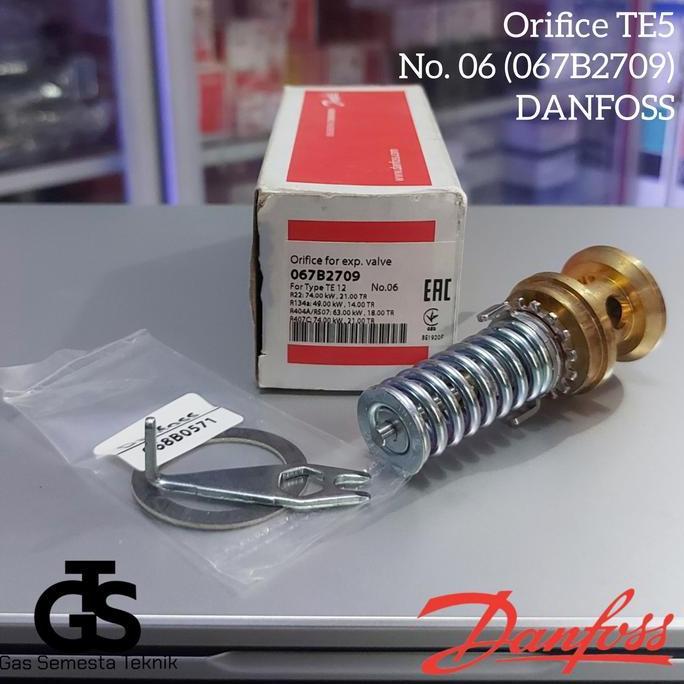 ORIFICE DANFOSS TE12 NO 06 (067B2709) | ORIFICE NO. 06 DANFOSS