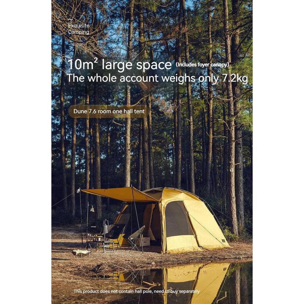 Miliki Tenda Naturehike Cnh22Zp028 Sand Dune 7.6 2P / 2 Orang Camping