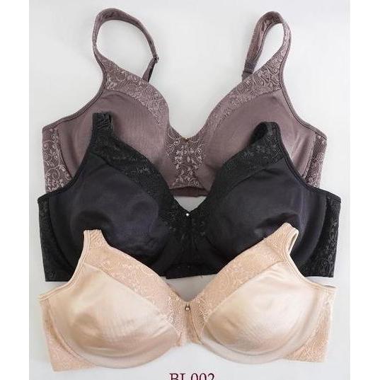 Promo Bra Wanita Kawat BALI Tanpa Busa Full Cup Pakaian Dalam / Underwear BL002 Size 40-44 Diskon
