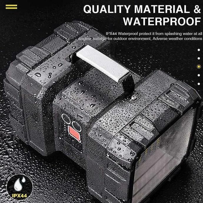 Miliki Senter Camping Lampu Led Dual Head Rechargeable 3600Mah 50000 Lumens