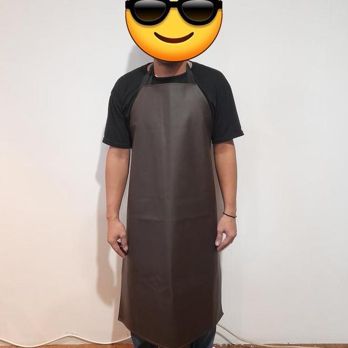 New- Apron celemek tahan anti air dapur gudang workshop pabrik 95x67cm pvc