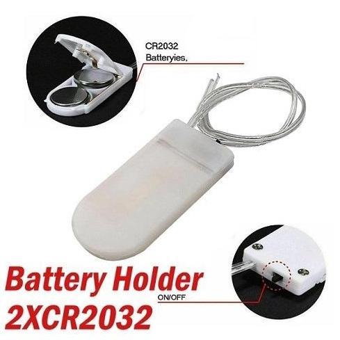 2X CR2032 BATTERY HOLDER COIN CELL BUTTON BATTERY BATTRE BATERAI HOLDER KOTAK TEMPAT CASE 2X2032 SWI