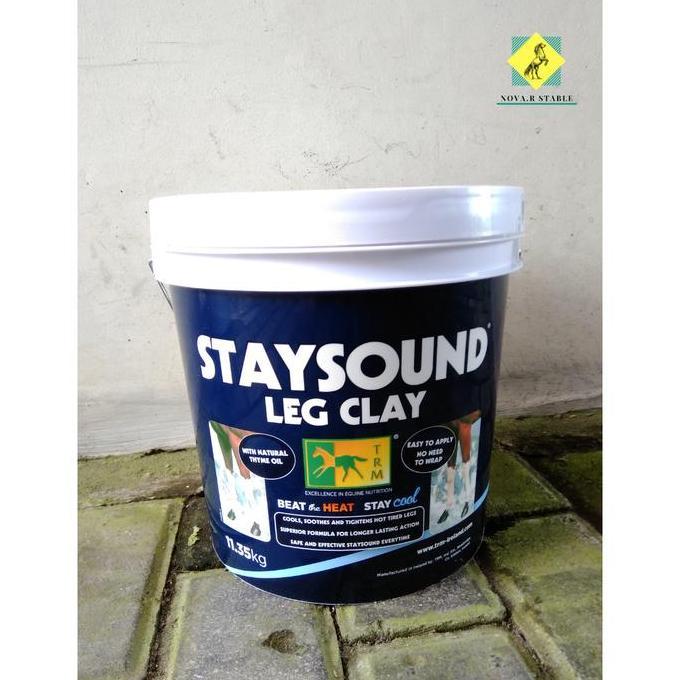 STAYSOUND LEG CLAY 11,35 KG- Tanah Liat Pendingin untuk kaki kuda Kode 1098