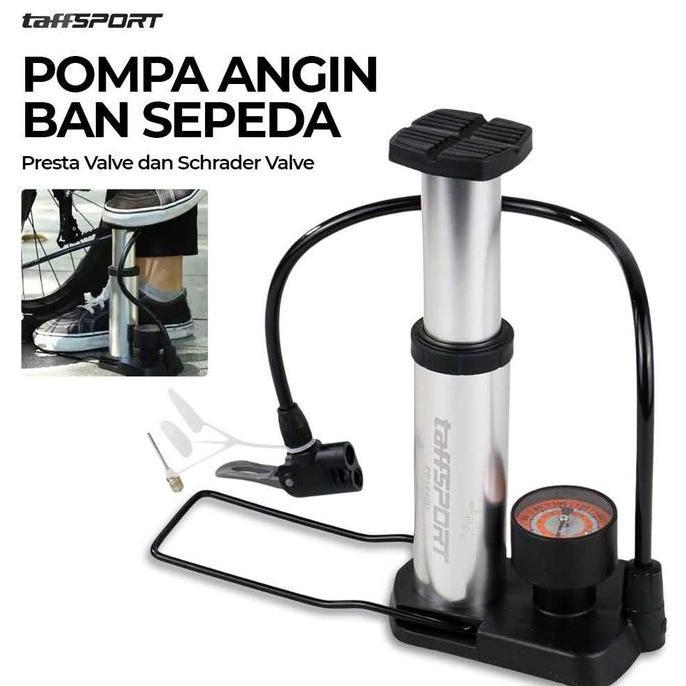 WODRUFT Pompa Angin injak Ban Sepeda - motor