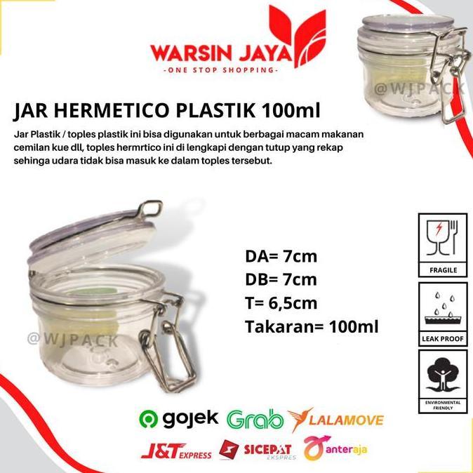 New- JAR HERMETICO PLASTIK