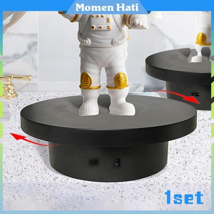 VEXANAF Alas Putar Fotografi 20cm Meja Putar Display Alat Display Putar Produk