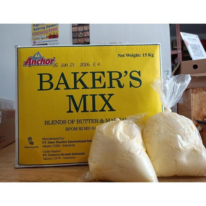 New- Anchor Baker's Mix Butter & Margarine Repack