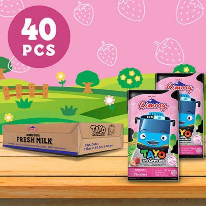 New-  CIMORY susu UHT 125 ml edisi TAYO