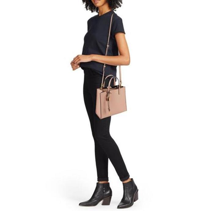 Tas Wanita Branded MJ Mini Grind Tote Bag - Peach