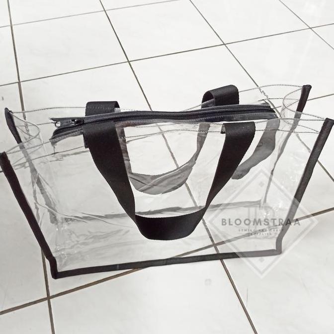 Custom Tote Bag Mika dengan Resleting