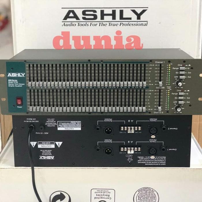 Equaliser Ashly GQX 3102