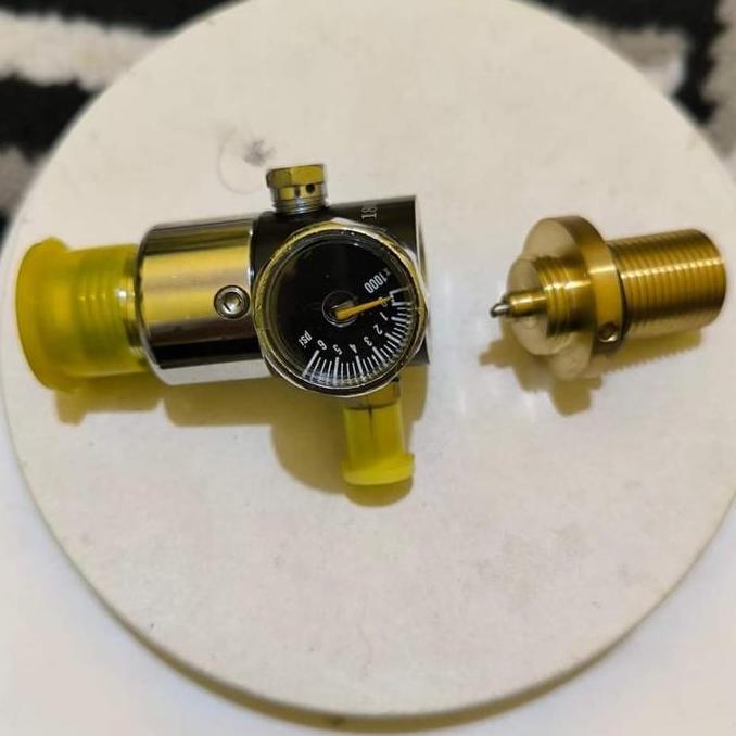 Knock Down Regulator Painball 2 Tabung Kualitas Terbaik Harga Termurah