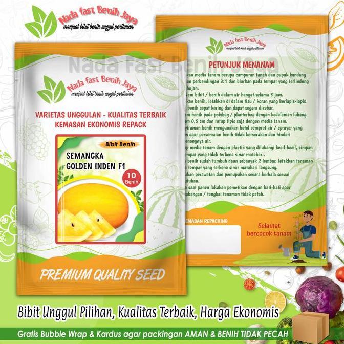 Benih semangka Golden inden F1 - bibit semangka unggulan