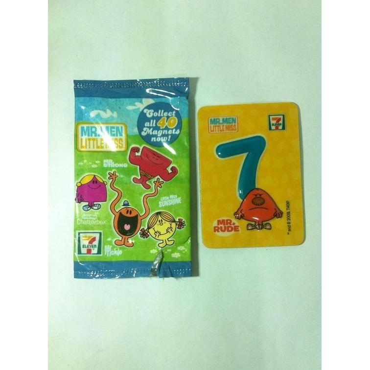 THOIP. Mr. Men Little Miss Magnets - 7. Rude by 7-Eleven 2009