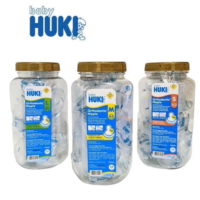 baby_nisaa - toples huki dot silicone reguler & ortodontik bayi isi 18pcs