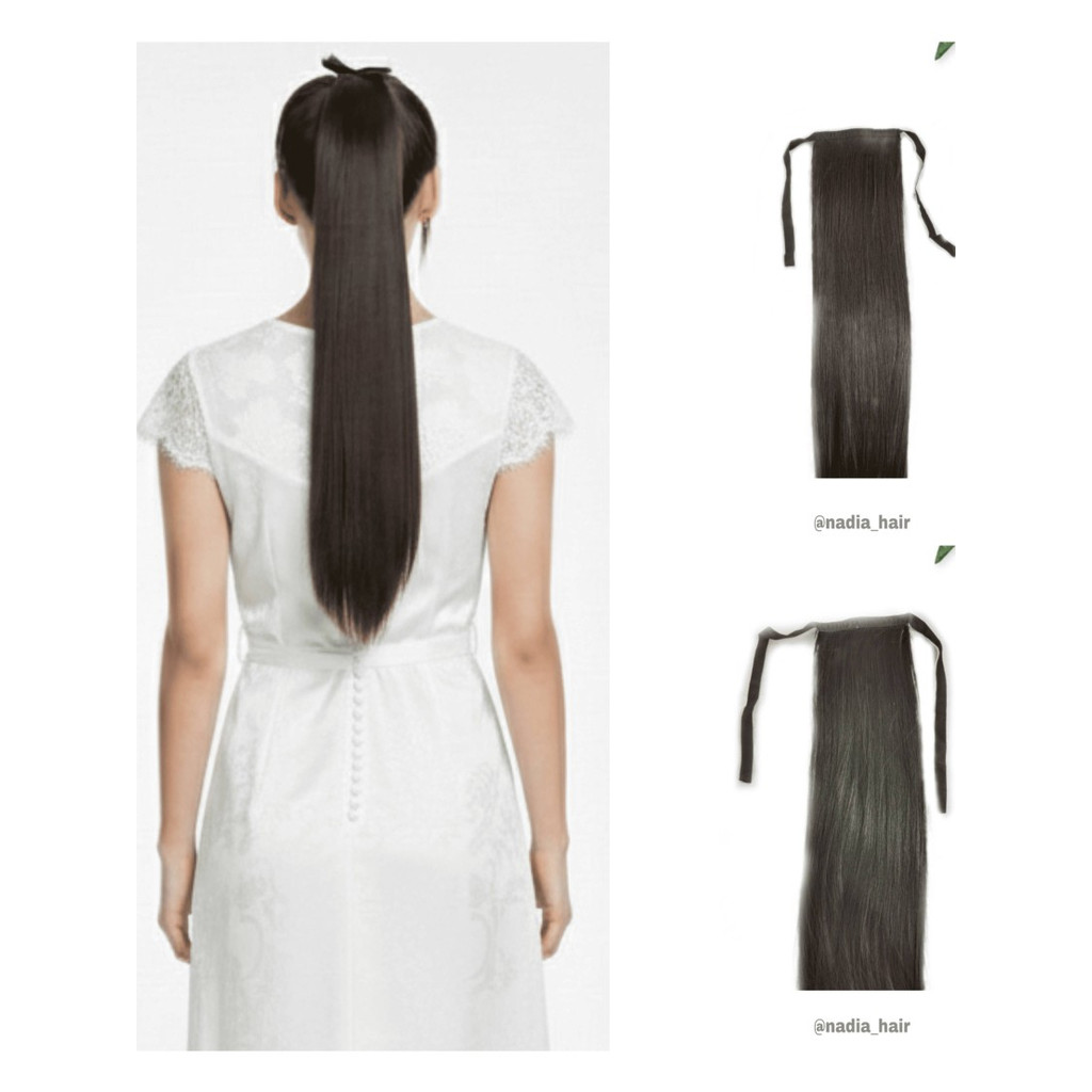 Ponytail Tali Lurus/Ponytail Tali/ Ponytail Korea/Ponytail Modern