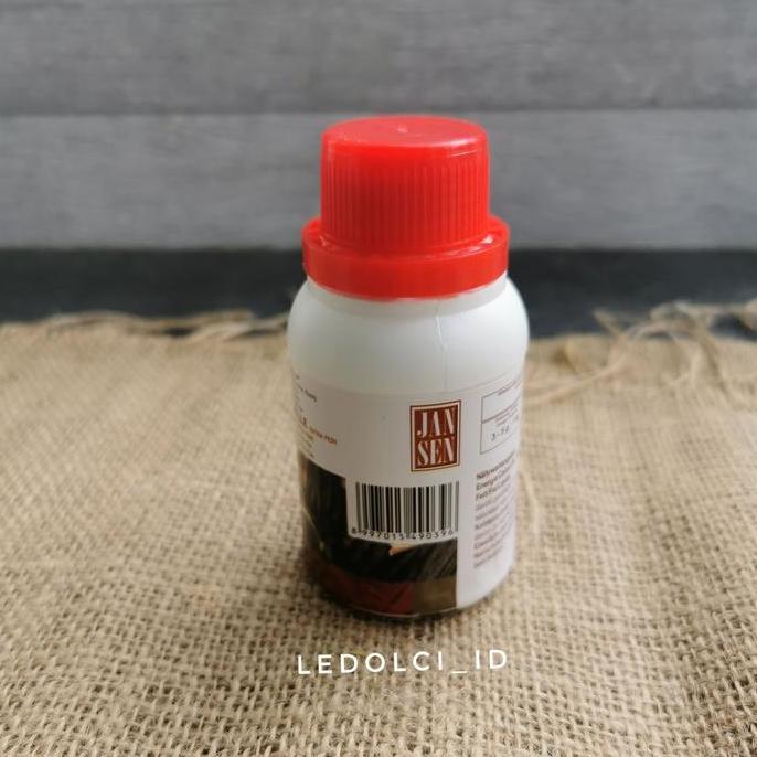 JANSEN VANILLA EXTRACT EKSTRAK VANILLA JANSEN 100 GRAM