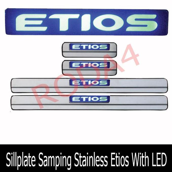 Promo Sillplate Samping Etios With LED Diskon