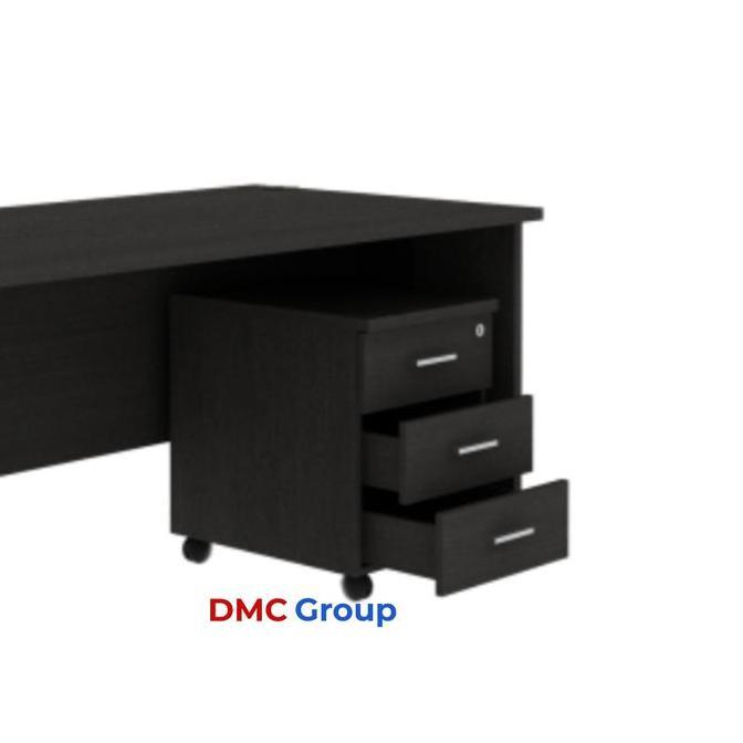 BEBAS ONGKIR - Laci Dorong Mobile Laci Meja Kantor Pedestal 3 Mobile