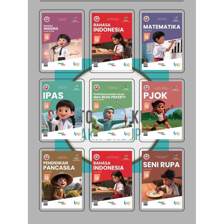 Buku Pr/Lks SD Kelas 5 Semester 1&2 Intan pariwara Tahun 2026