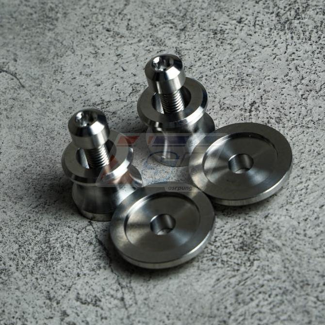 Terbatas Jalu Paddock Titanium GR5 1 pasang segala motor ukuran M8 dan M10 ZX25R Ninja ER6N Z800 Z90