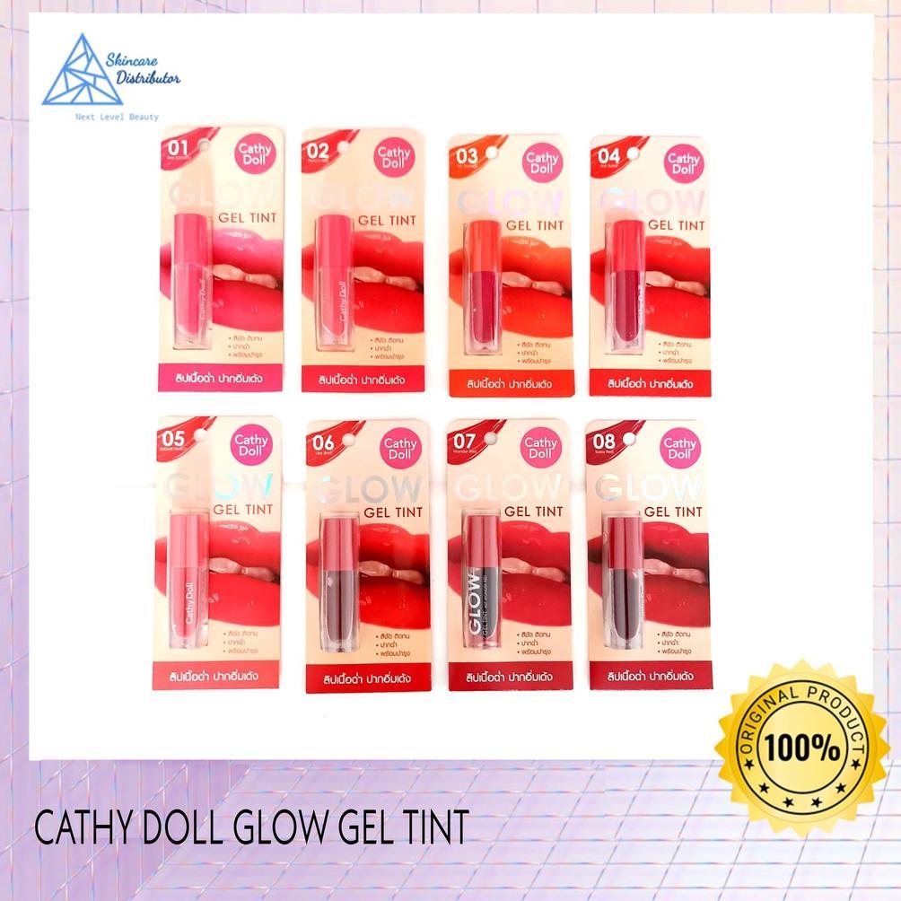 (WARNA LENGKAP) CATHY DOLL GLOW GEL TINT X BRIGHTWIN WIN METAWIN 2GETHER THE SERIES LIP TINT Best