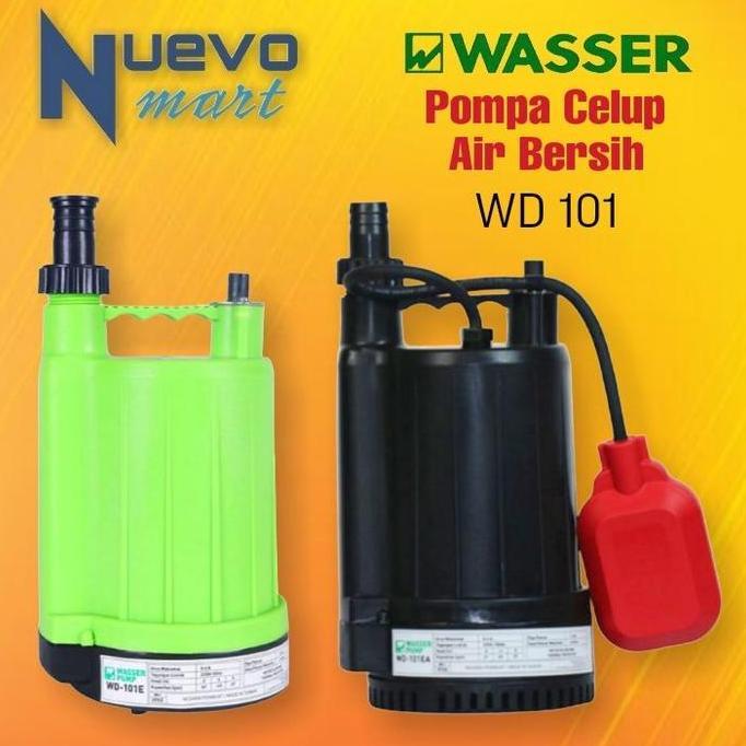 WASSER Pompa Celup Air Bersih WD 101 E WD 101E WD101E Non Otomatis