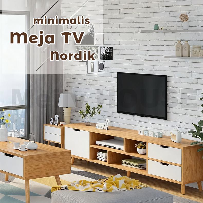 100% Aman` Recommended Termurah 100% Aman Meja Tv Minimalis Rak Tv Lemari Tv Modern Buffet Tv Aesthe