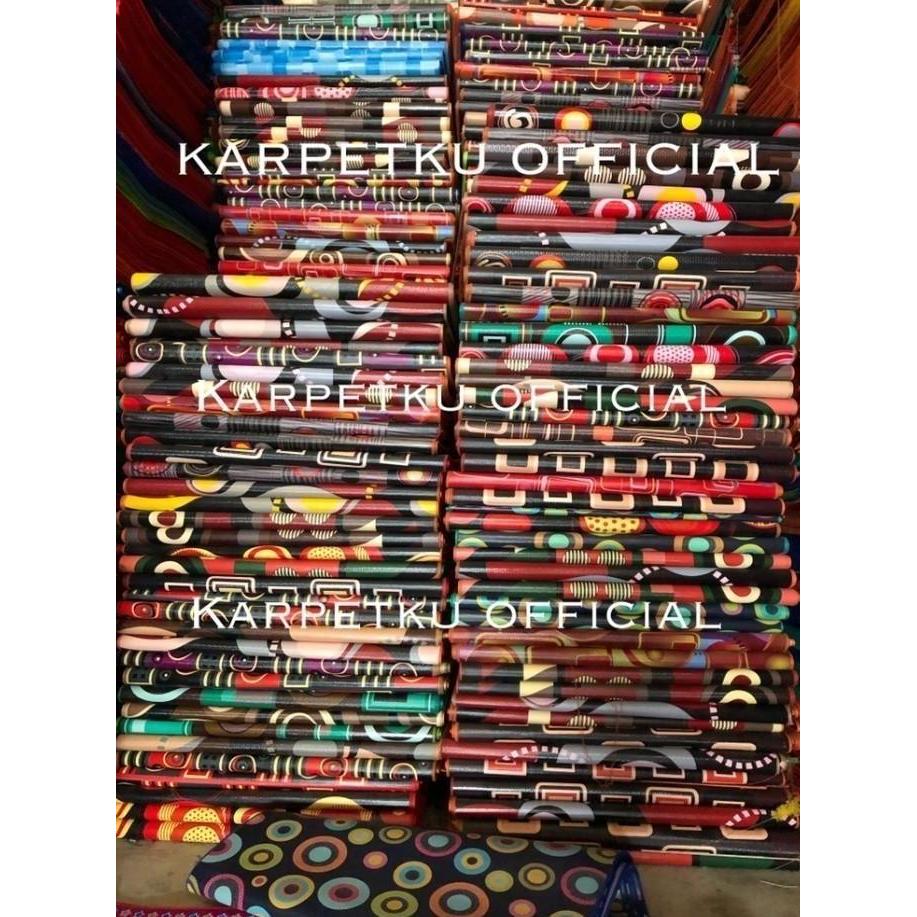 [GARFIELD] Karpet / Tikar Lantai Plastik Spon Eva - MINIMALIS/BATIK