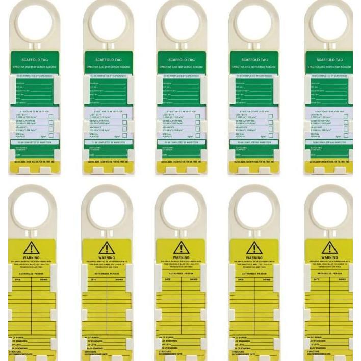 BREXAF ScaffTag Scaffolding Tag
