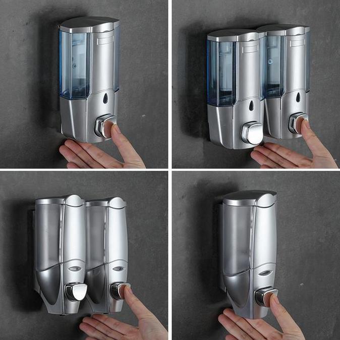 FRAP Soap Dispenser Sabun Mandi Tempat Sabun Cair Dinding Double