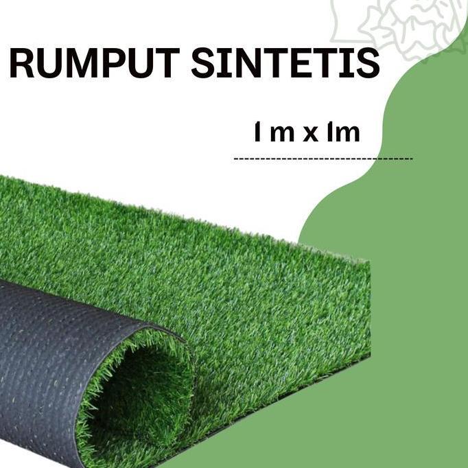Rumput Sintetis Bandung 1x1m Tebal 2cm Untuk Kamar Dari Pusat Rumput