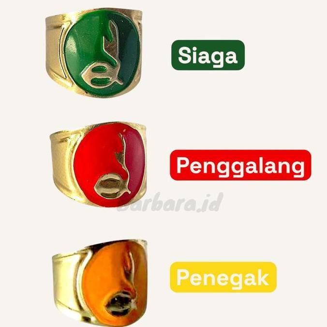 Bergaransi Harga Ecer Ring Cincin Penjepit Kacu Dasi Hasduk Pramuka Sd Smp Sma // Ring Kacu Sd Smp S