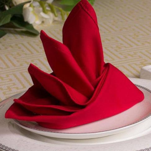 Best- Promo Napkin Hotel Folding Napkin Dinner Napkin Cotton Napkin Serbet
