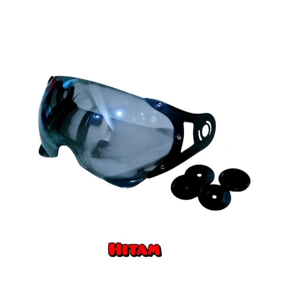 TERBARU HOT SALE HELM KACA PILOT MURAH VIRAL UNTUK HELM SCOOPY, HELM BOGO, DAN HELM CAKIL HBC + KUPI