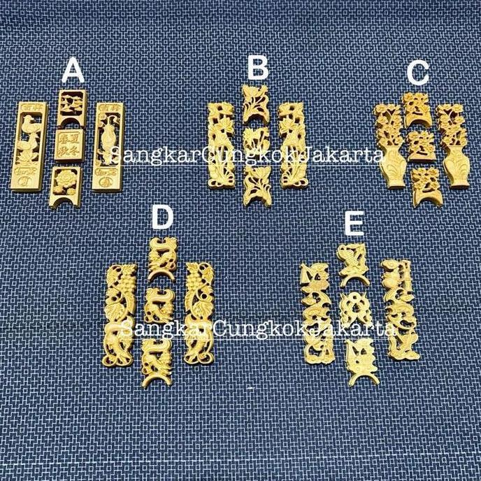 DISKON Aksess Pintu Sangkar Cungkok Peninggi Cepuk Stopper 1,7cm Murai Hwi Bahan Bambu Ukir READY ST