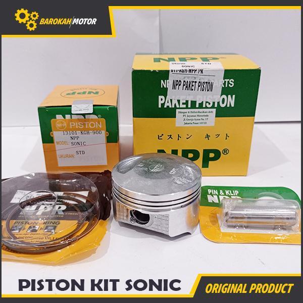 Piston Kit Seher Set Sonic 58 58.5 59 59.5 60 Pen 13 Npp Original Dan Terpercaya