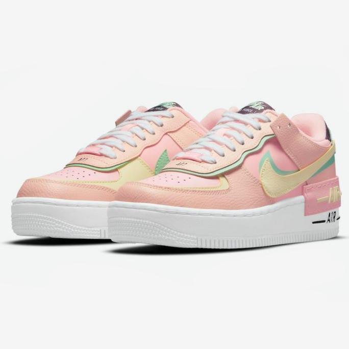 NIKE AIR FORCE 1 SHADOW ARCTIC PUNCH BARELY VOLT CRIMSON TINT