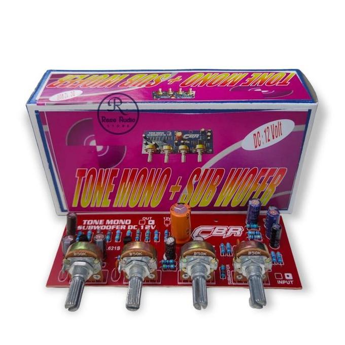 Tone Control Mono Subwoofer DC CBR