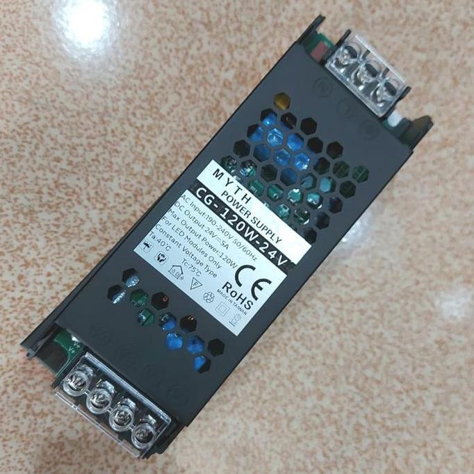 Trafo 120 Watt Led 24 Volt Trafo Driver Lampu Led 24 Volt 120 Watt