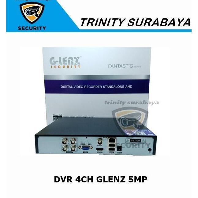 DVR GLENZ 4CH 5MP