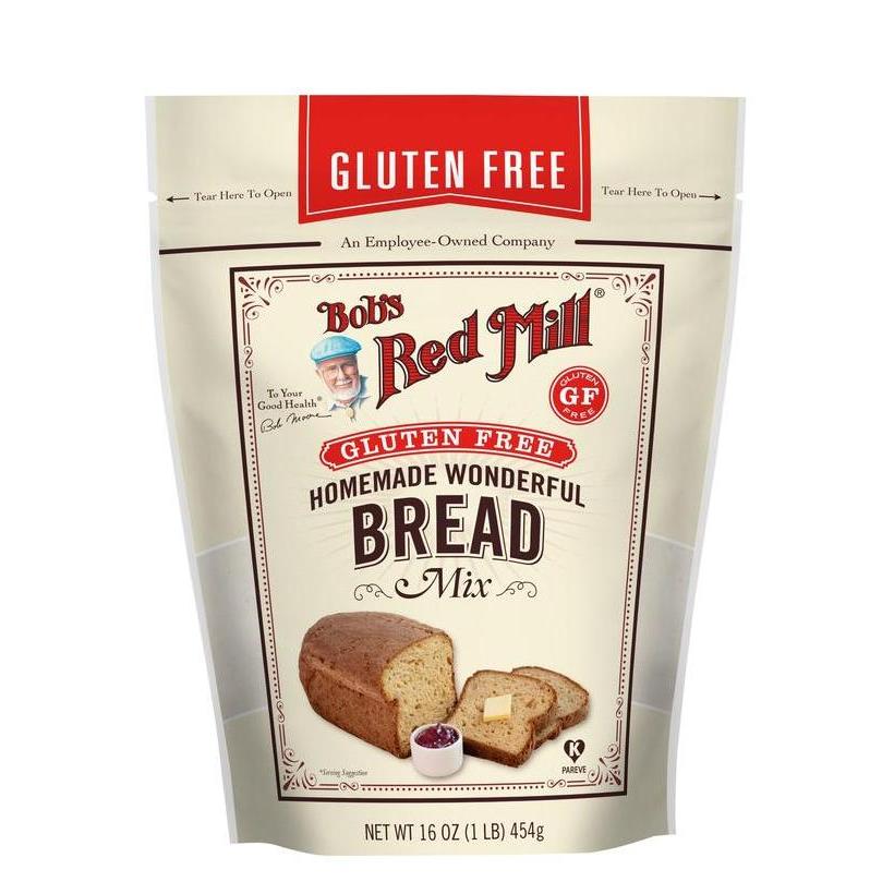 Murah Bob'S Red Mill Gluten Free Homemade Wonderful Bread Mix 454Gr - Tepung Sorgum Gandum Utuh Tanp
