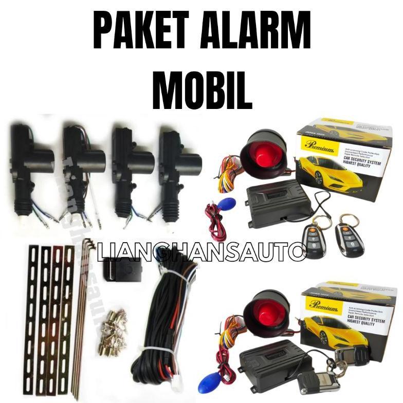 PAKET ALARM MOBIL DAN CENTRAL LOCK SET