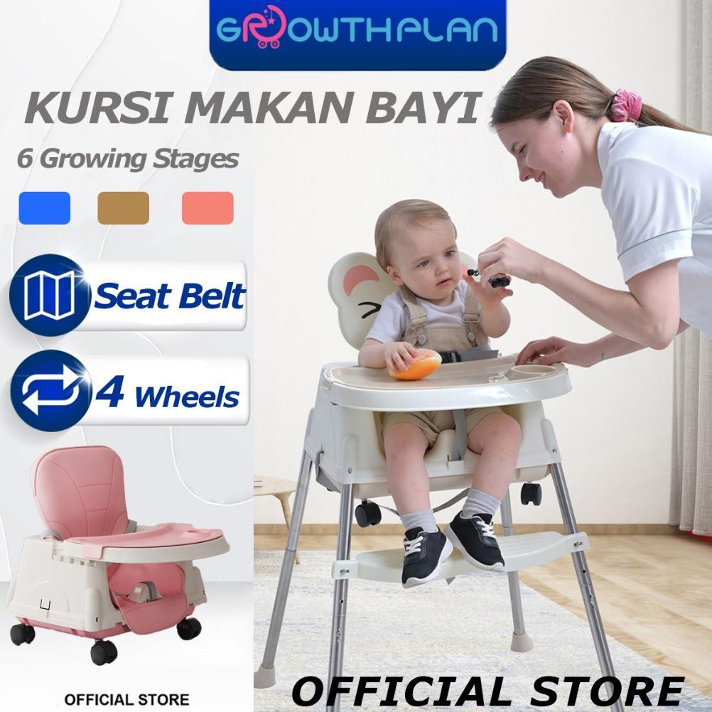 Kursi makan bayi multifungsi 6 in 1 meja makan makan bayi dan kursi kursi belajar anak-anak kursi ru