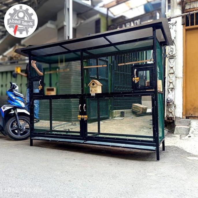 DISKON Sangkar Burung Besi Jumbo Kandang Murai Besi Sangkar Burung Jalak READY STOCK