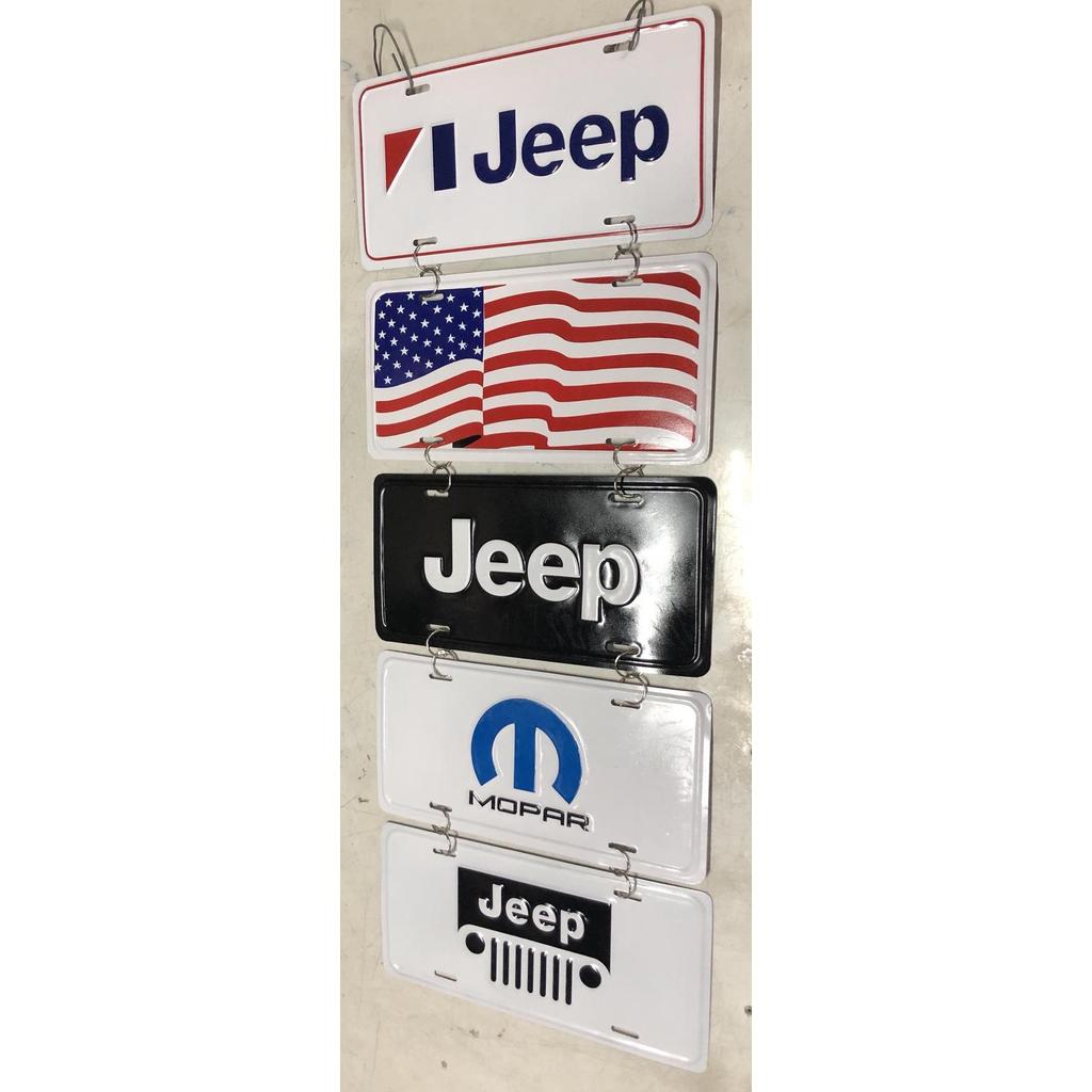 Plat Nomor Aksesoris Jeep Wrangler Asli