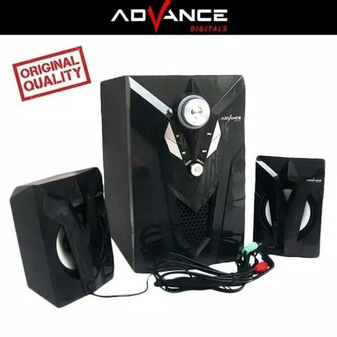 Mild.Stander - Advance M1Bt Speaker Multimedia Subwoofer 2.1 Stereo Bluetooth Garansi 1 Tahun